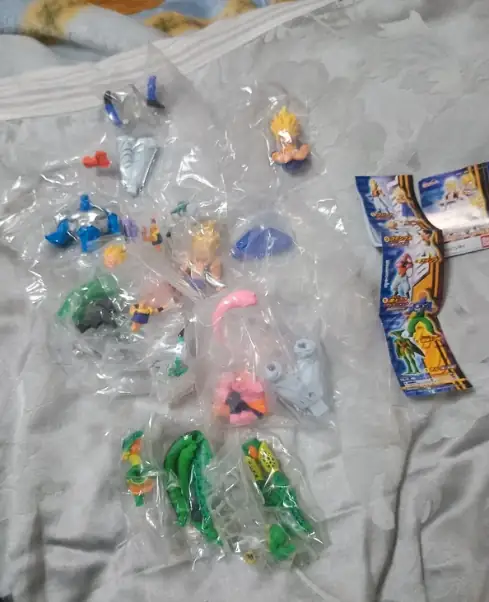 7 figurines Dragon Ball z Hg 18 2008 Gashapon Japon set complet – Image 2