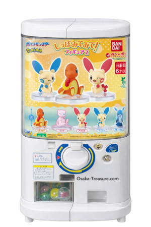 5 figurines Gashapon Pokémon Look at my tail! Figure 2 Japan