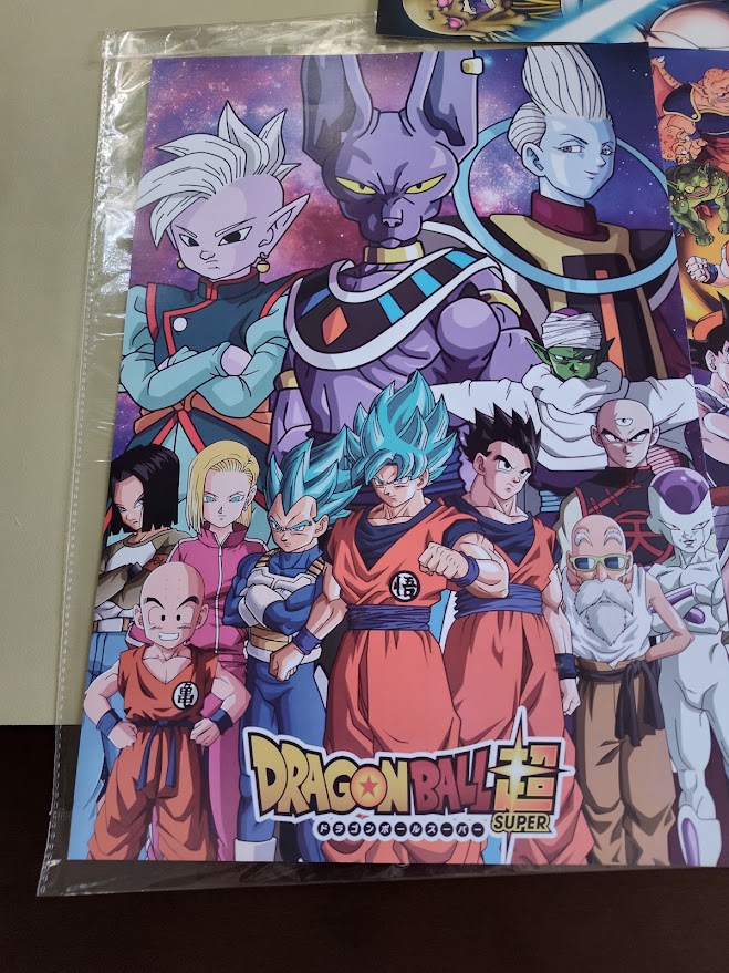 4 PCS Poster cartonné Dragon Ball Z movies – Image 3