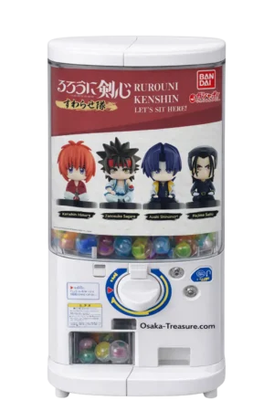 4 figurines Gacha Gashapon Rurouni Kenshin Let’s Sit Here Japon