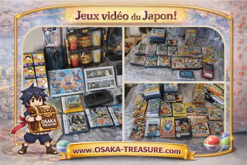 Nouveautés jeux vidéo Japon : rétro, collectors & jeux rares