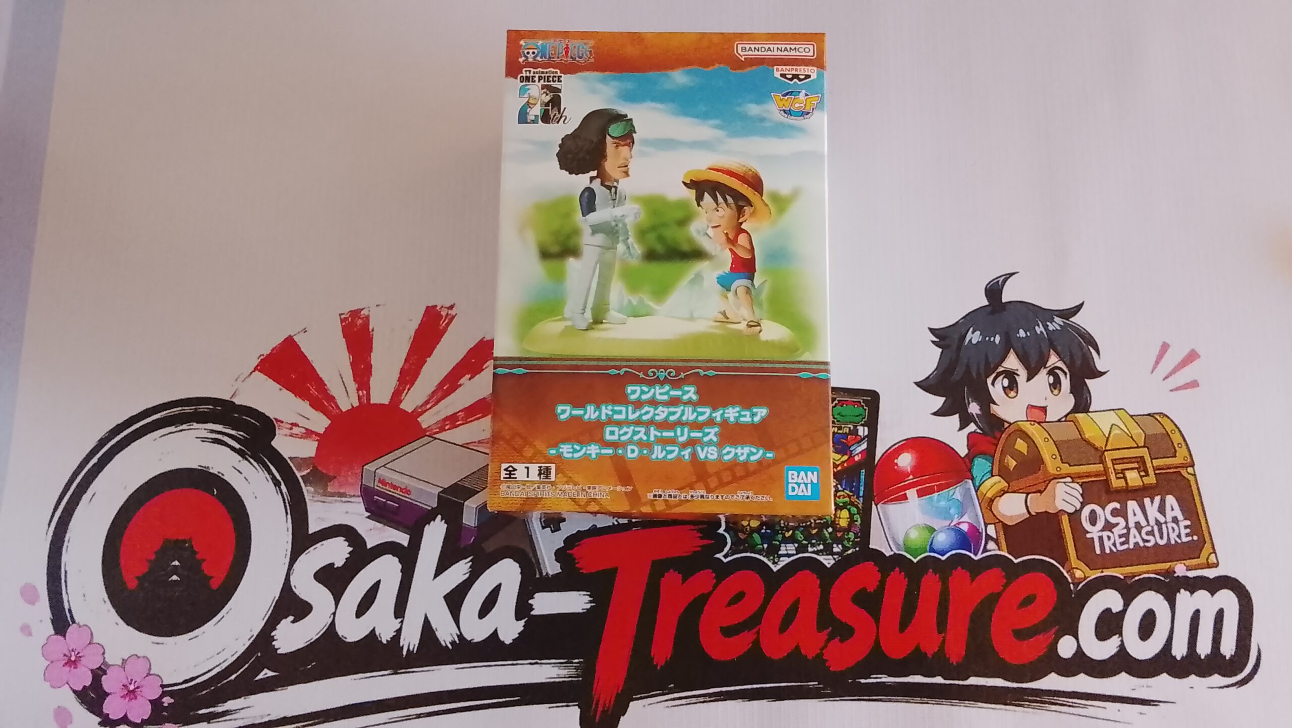 One Piece WCF Log Stories Luffy VS Aokiji Banpresto