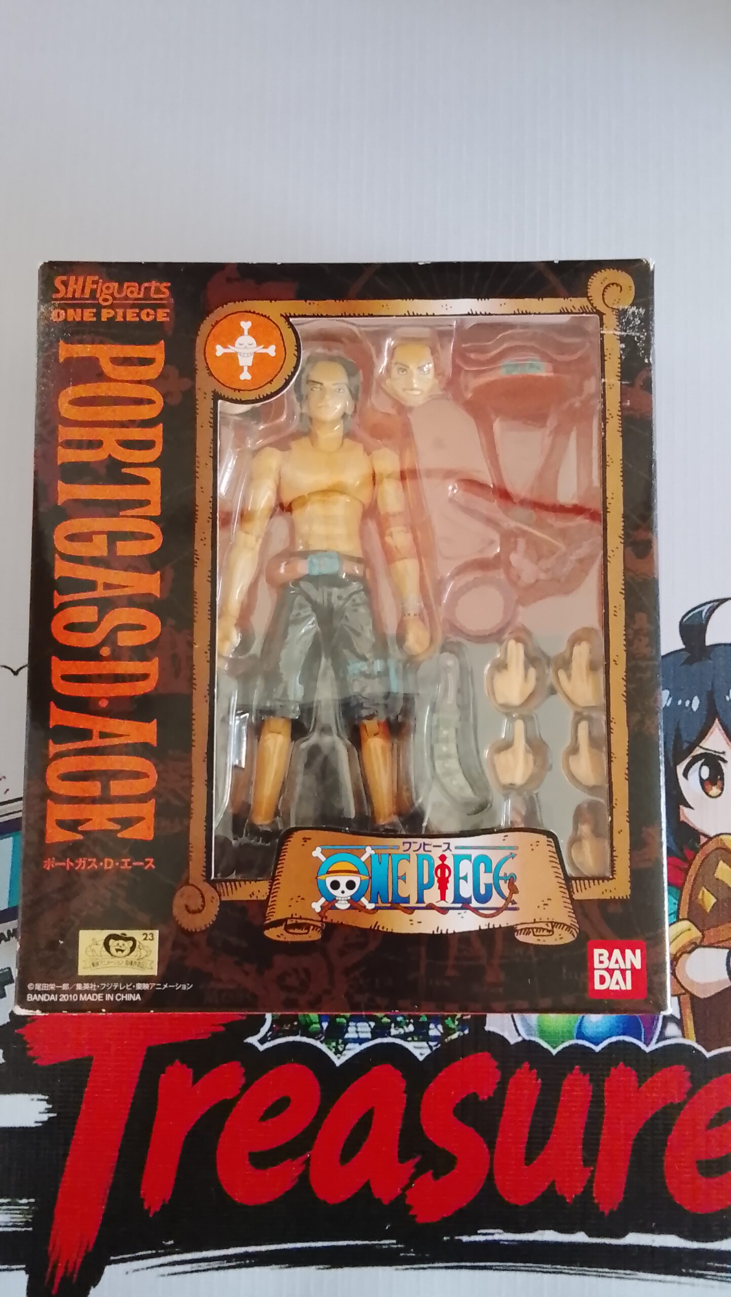 Portgas D Ace SH Figuarts One Piece Bandai Figure Collection