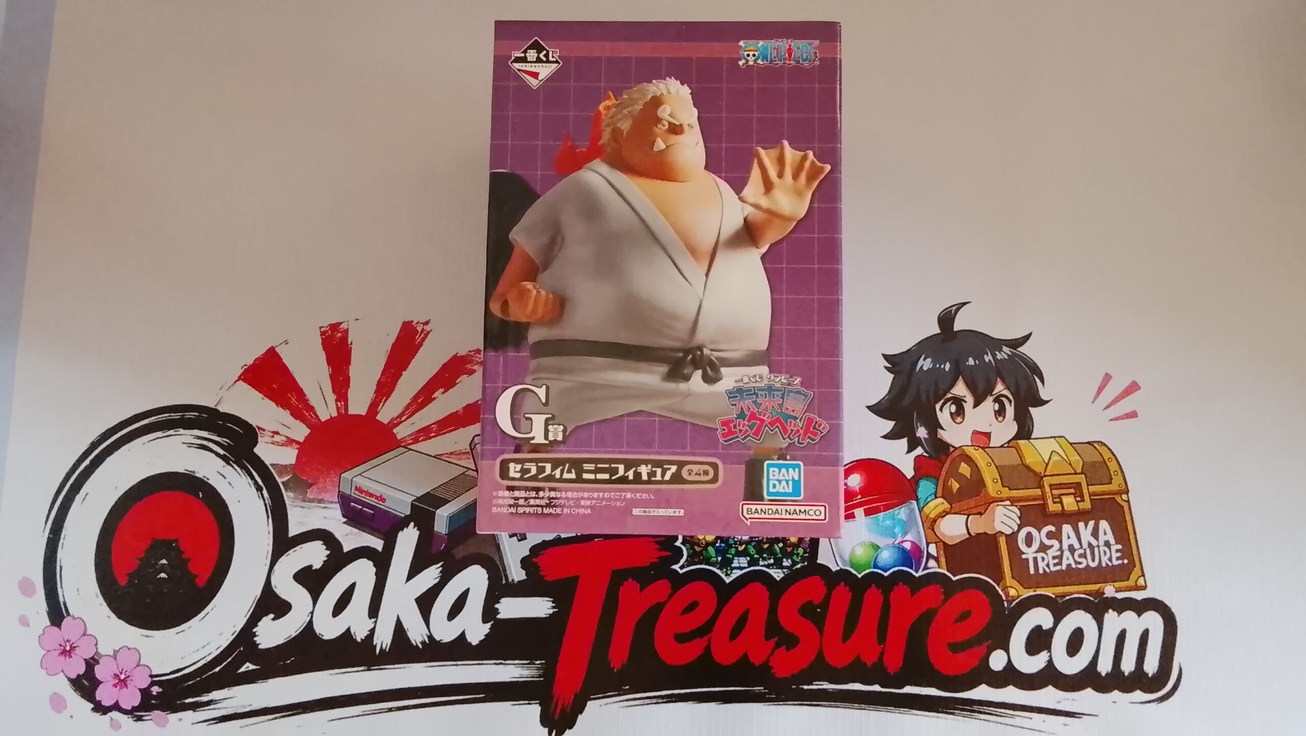 Figurine Mini Jinbe Ichiban Kuji G Prize – One Piece – Banpresto