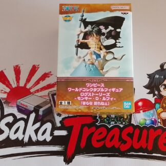One Piece WCF Log Stories Luffy Pirate Flag Banpresto