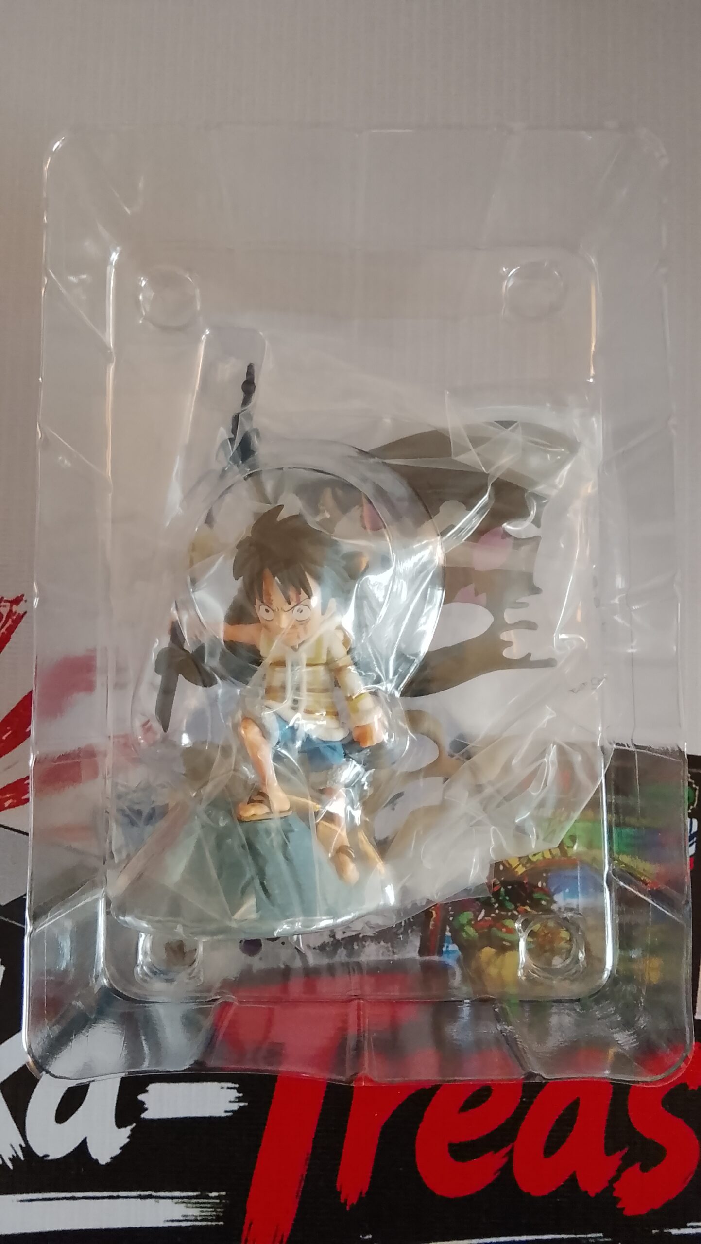 One Piece WCF Log Stories Luffy Pirate Flag Banpresto – Image 2