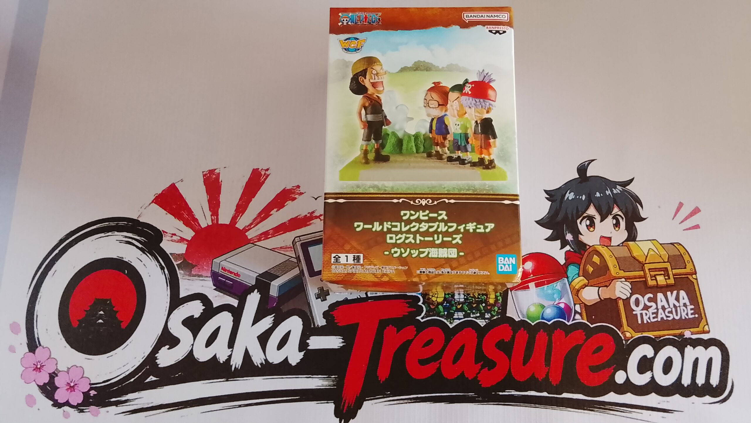 One Piece WCF Log Stories Usopp Pirates Usopp Banpresto