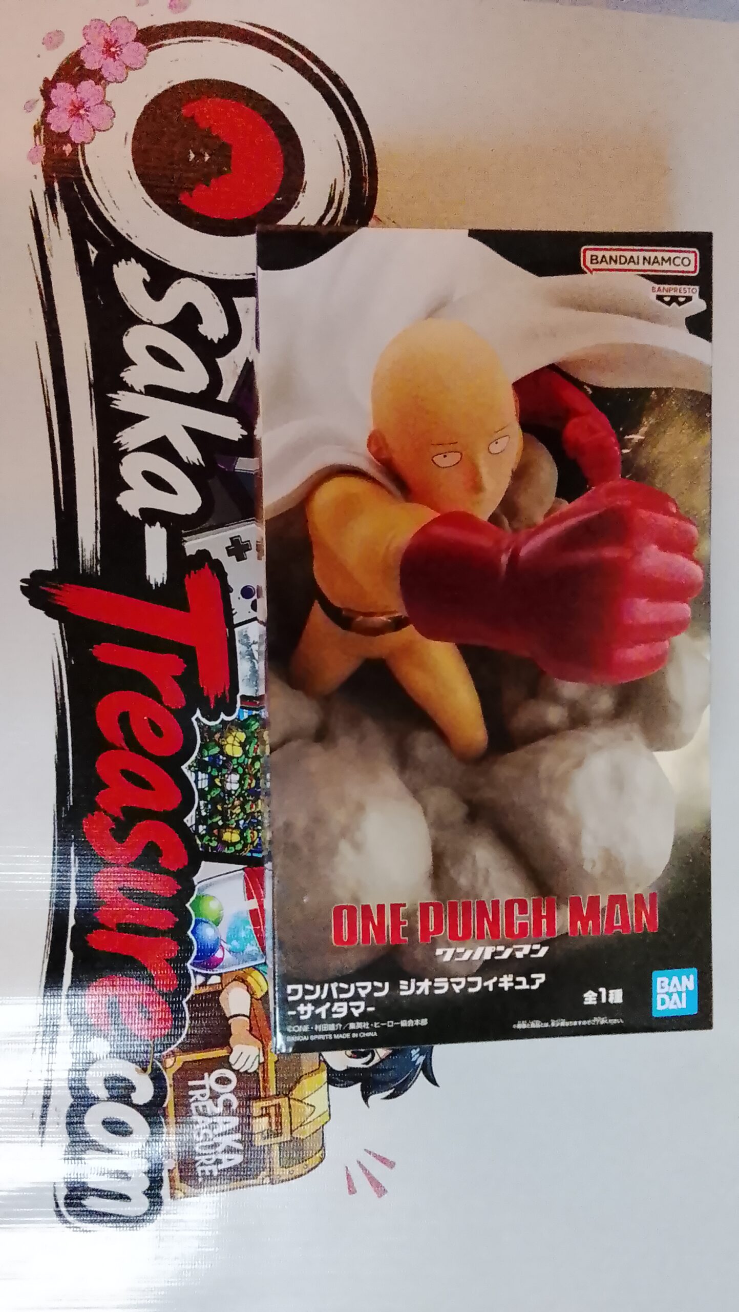 Saitama One Punch Man Diorama Figure Bandai