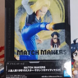 Figurine C18 Android 18 & Mr Satan Dragon Ball Z Match Makers Bandai