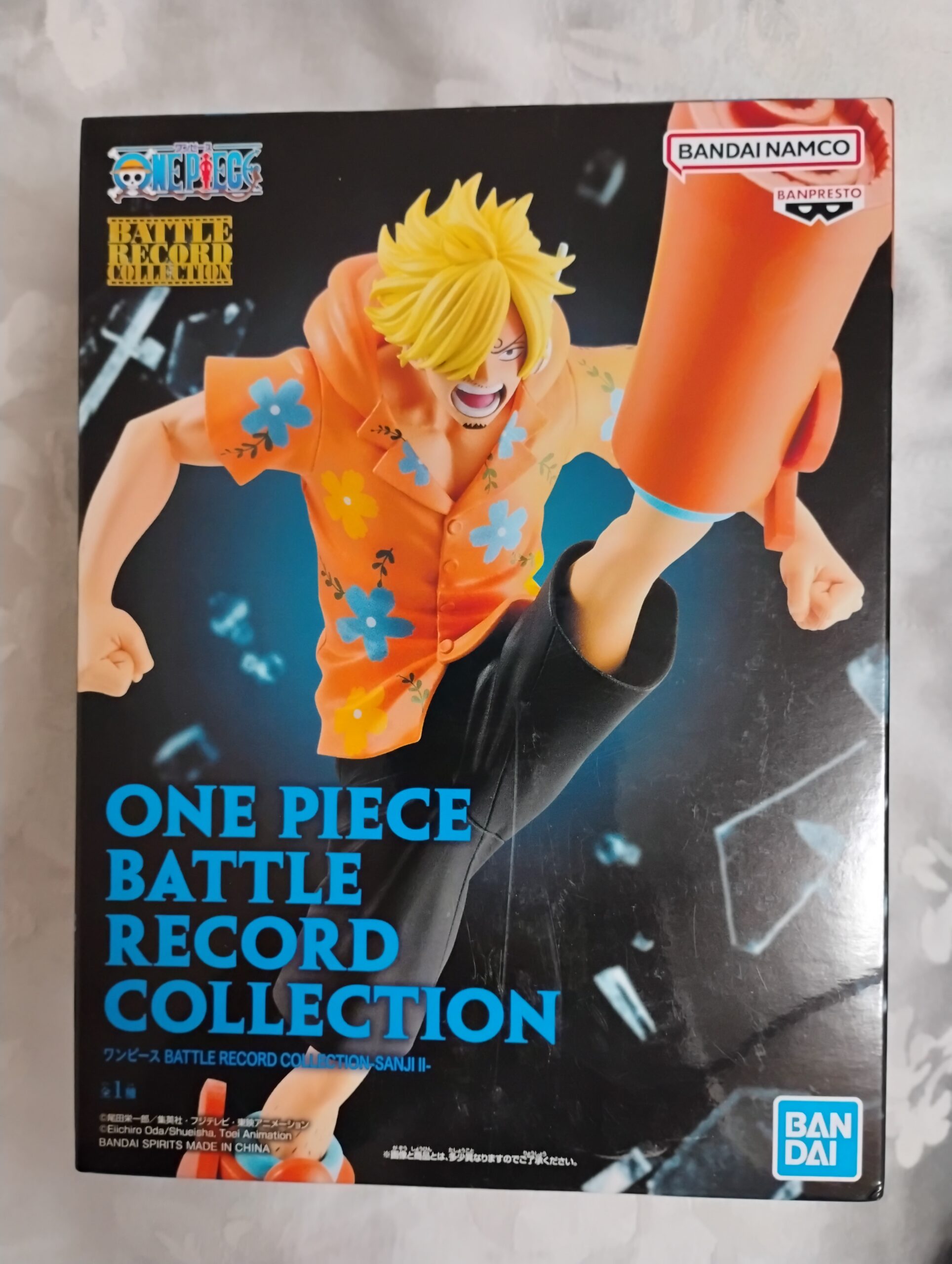 Figurine Sanji Battle Record Collection II – One Piece – Bandai Spirits Banpresto