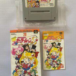 Sailor Moon S Konnichiwa Puzzle de Oshioki yo! Super Famicom JAP – Shvc-3Q – Complet