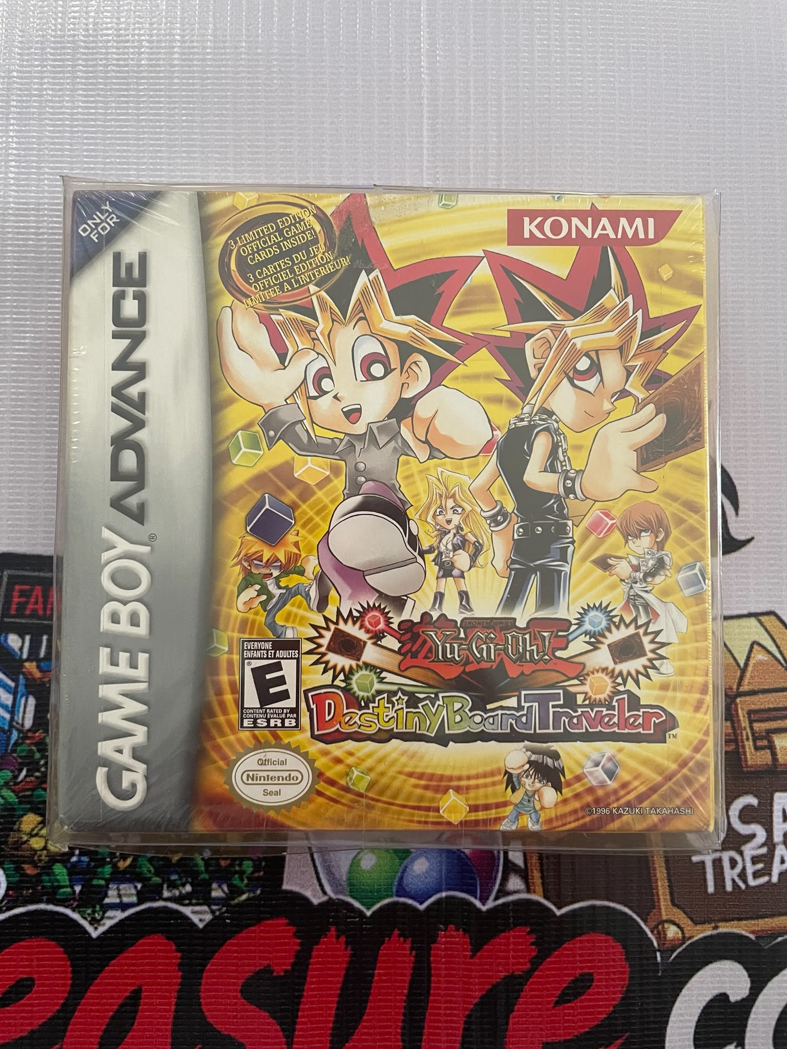 Yu-Gi-Oh! Destiny Board Traveler Game Boy Advance GBA neuf Blister Konami + 3 Cartes Promo
