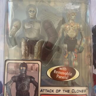 Star Wars C-3PO Attack of the Clones Figurine Hasbro Tomy 2002
